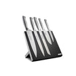 Tramontina 6-Piece Polaris Magnetic Knife Block Set Kitchen Knives in Black