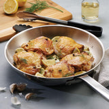 Tramontina Tempo 7 Piece Stainless Steel Cookware Set Induction in Silver