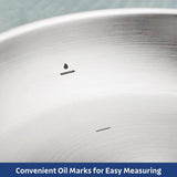 Tramontina 2pc Tempo Stainless Steel Frying Pan Set 20cm & 25cm