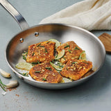 Tramontina 2pcs Tempo Stainless Steel Frying Pan Set 25cm & 30cm