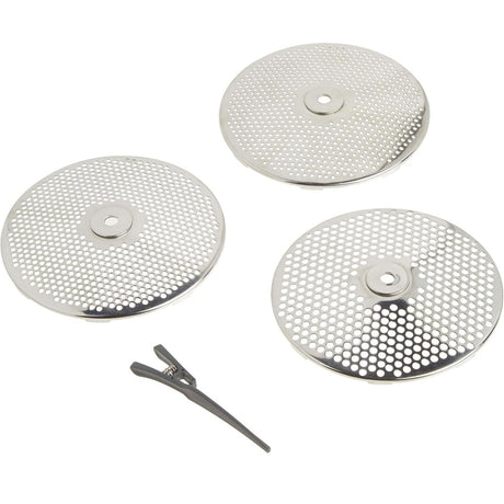 Cuisipro Deluxe Food Mill w/ 3 Discs Stainless Steel Silver Potato Ricer Food Chopper