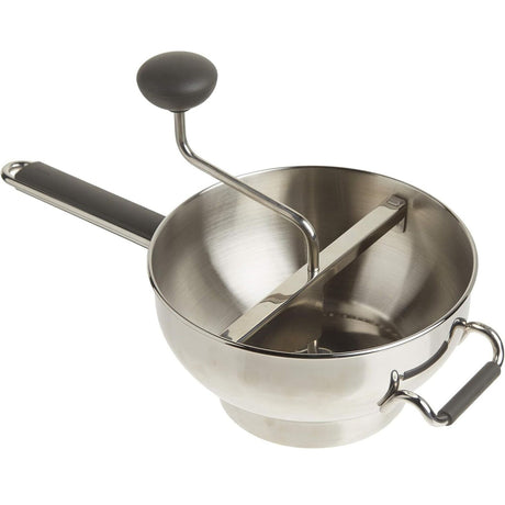 Cuisipro Deluxe Food Mill w/ 3 Discs Stainless Steel Silver Potato Ricer Food Chopper