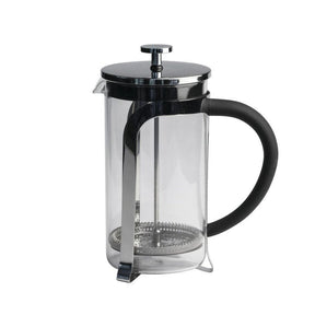 Euroline 21.5cm 1000ml Tea Coffee Plunger Press Maker Stainless Steel Glass