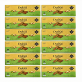 12x Hugos Dubai Chocolate Block Bulk Pack (Milk Chocolate with Pistachio Cream & Knafeh) - 100g