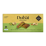 Hugos Dubai Chocolate Block (Milk Chocolate filled with Pistachio Cream & Knafeh) - 200g