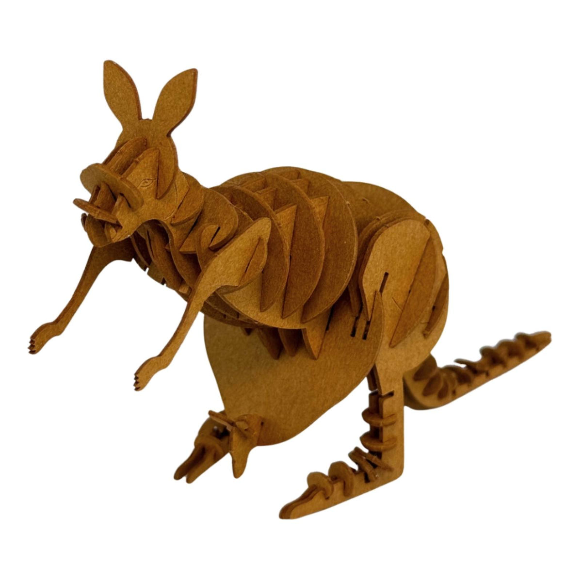 Bocchetta 3D Felt Puzzle Kangaroo (Australian Animal Craft Kit Souvenir Gift)