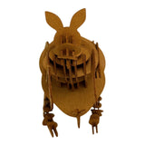 Bocchetta 3D Felt Puzzle Kangaroo (Australian Animal Craft Kit Souvenir Gift)