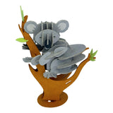 Bocchetta 3D Felt Puzzle Koala (Australian Animal Craft Kit Souvenir Gift)
