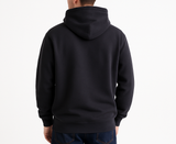 3x Mens Cotton Blend Black Hoodie Pack - Fleece Lined Jumper/Pullover/Sweatshirt