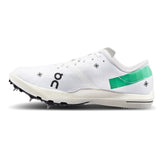 On Cloudspike 10000m Running Spikes Mens Sprinting Shoes in Undyed White/Mint