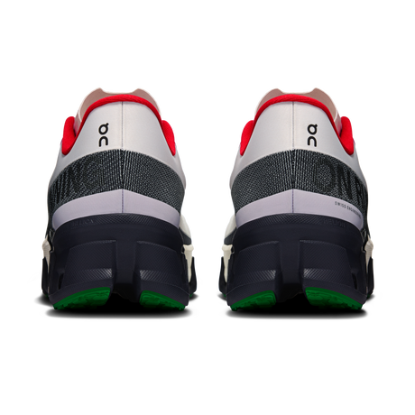 On Mens Cloudmonster Hyper Running Shoes Sneakers in Silver/Iron