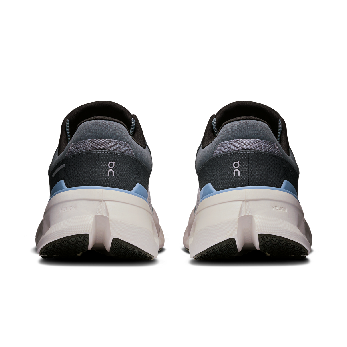 On Mens Cloudrunner 2 Running Shoes Sneakers in Alloy/Chambray 