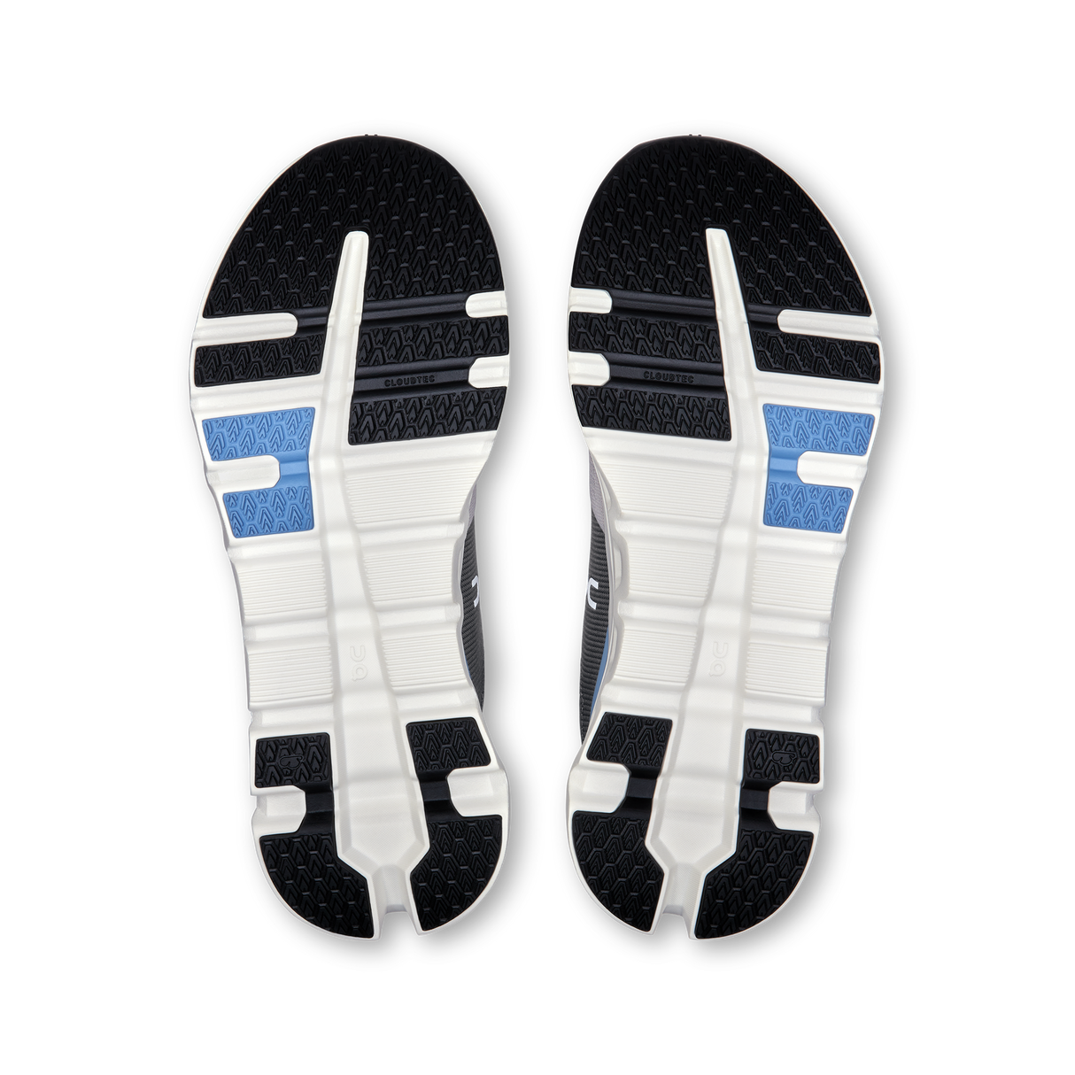 On Mens Cloudrunner 2 Running Shoes Sneakers in Alloy/Chambray 