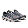 On Mens Cloudrunner 2 Running Shoes Sneakers in Alloy/Chambray  - US 12