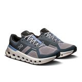 On Mens Cloudrunner 2 Running Shoes Sneakers in Alloy/Chambray  - US 12