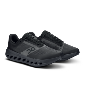 On Mens Cloudsurfer Next Running Shoes Sneakers in Black/Eclipse - US 11.5