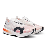 On Mens Cloudbloom Strike Running Shoes Sneakers in White/Black