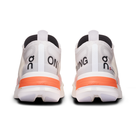 On Mens Cloudbloom Strike Running Shoes Sneakers in White/Black