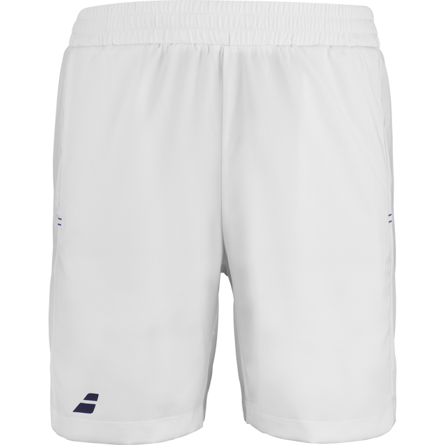 Babolat Mens Play Short Men 1000 Tennis Shorts in White - L