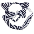 3pcs Zebra Animal Set - Bow Tie, Tail & Ears (Book Week Costume & Halloween Fancy Dress)