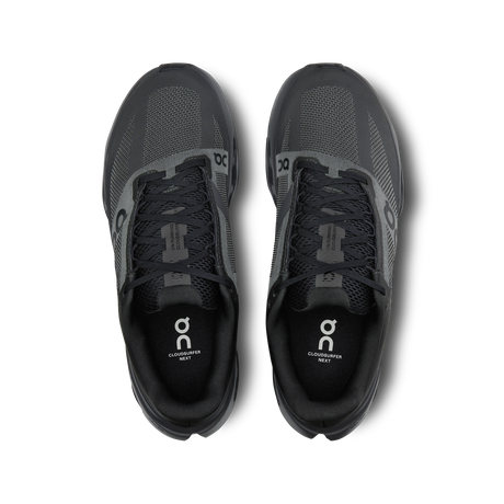 On Womens Cloudsurfer Next Running Shoes Sneakers in Black/Eclipse