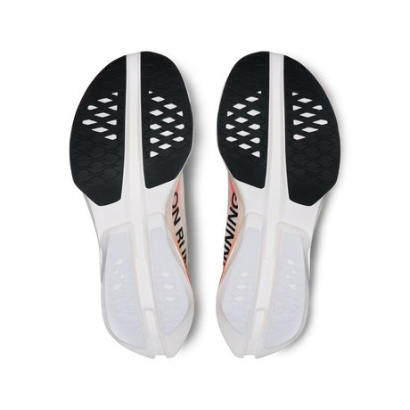 On Womens Cloudbloom Strike Running Shoes Sneakers in Black/White