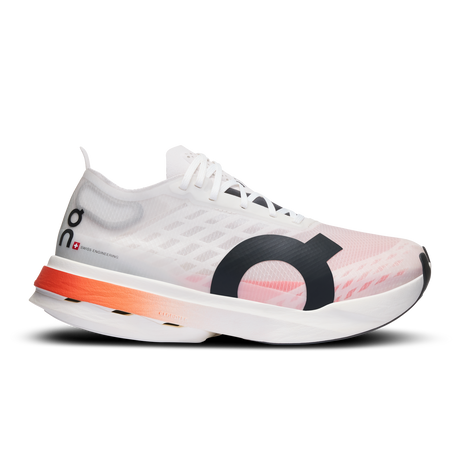 On Womens Cloudbloom Strike Running Shoes Sneakers in Black/White