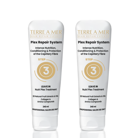 terreamer Plex Repair Step 3 240ml - Leave-In Hair Bond Treatment (Amino Acids & Collagen)