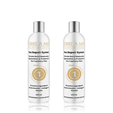 terreamer Plex Repair Step 1 250ml - Hair Bond Treatment (Keratin, Collagen & Elastin)