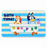 Bluey Non-Slip Bath Mat Bathroom Carpet (68.5cm x 39cm) - Officially Licensed