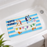 Bluey Non-Slip Bath Mat Bathroom Carpet (68.5cm x 39cm) - Officially Licensed