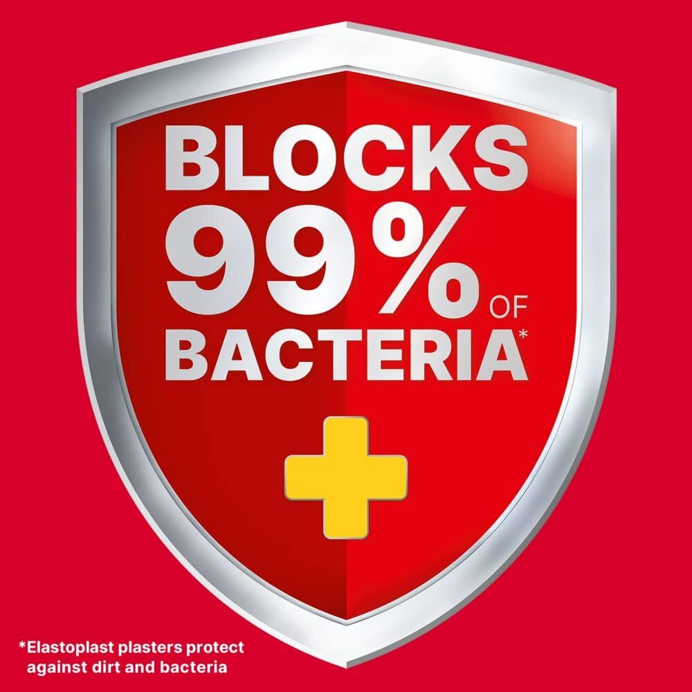 Elastoplast Fabric Extra Flexible Plaster - Pack of 40