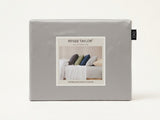 Renee Taylor 400TC Egyptian Cotton Bed Sheet Set - Antarctica (OEKO-TEX Certified)