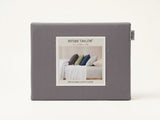 Renee Taylor 400TC Egyptian Cotton Sheet Set - Magnet (OEKO-TEX Certified Sateen)