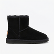GROSBY Jillaroo Womens Long UGG Boots - Black (Genuine Sheepskin/Suede Leather Slippers)