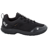 Jack Wolfskin Phoenix Texapore Low Girls Hiking Shoes - Black