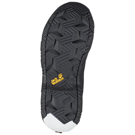 Jack Wolfskin Phoenix Texapore Low Girls Hiking Shoes - Black