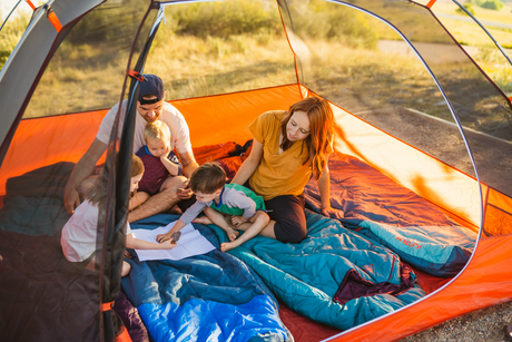 KELTY Rumpus 4 Person Family Outdoor Camping Tent 