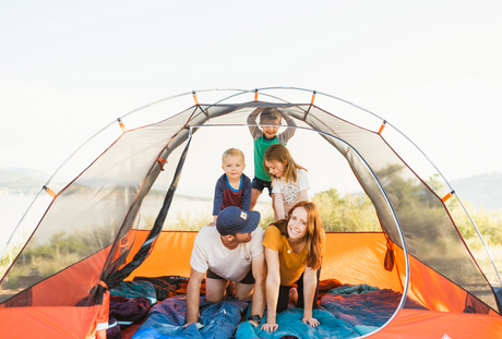KELTY Rumpus 4 Person Family Outdoor Camping Tent 