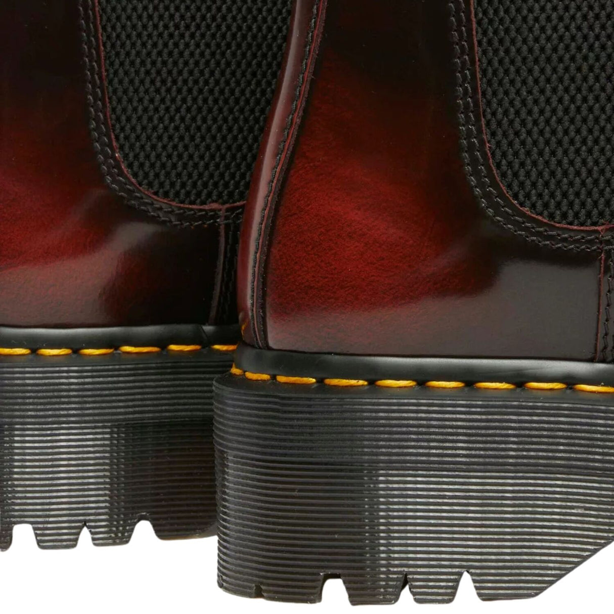 Dr. Martens 2976 Quad Chelsea Boots (Arcadia Leather/Goodyear Welt) - Cherry Red