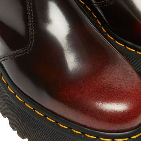 Dr. Martens 2976 Quad Chelsea Boots (Arcadia Leather/Goodyear Welt) - Cherry Red