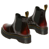 Dr. Martens 2976 Quad Chelsea Boots (Arcadia Leather/Goodyear Welt) - Cherry Red