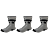 3x U.S. Polo Assn. Livergy Mens Crew Socks Pack - White/Navy - 1 Pack of 3 Pairs