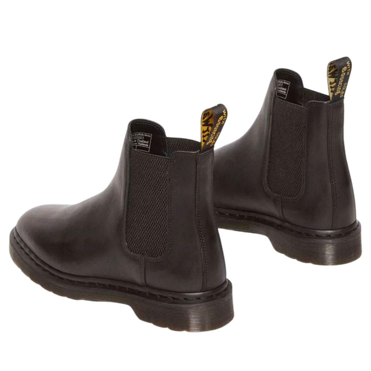 Dr. Martens Graeme Chelsea Boots (Classic Slip On Analine Leather Shoes) - Black