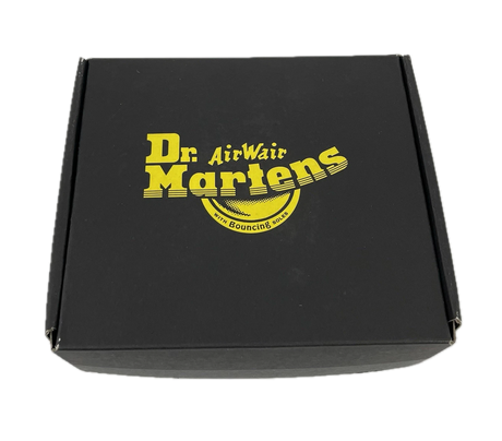 Dr. Martens Leather Card Holder Wallet in Black Kiev