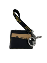 Dr. Martens Leather Card Holder Wallet in Black Kiev