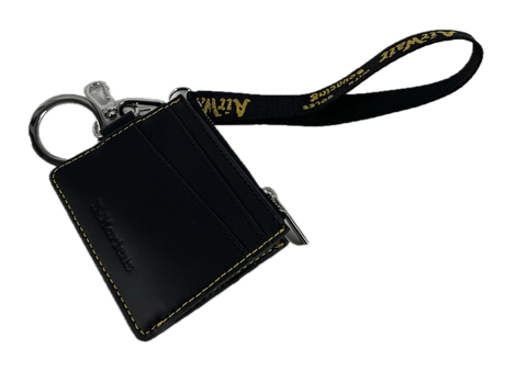 Dr. Martens Leather Card Holder Wallet in Black Kiev
