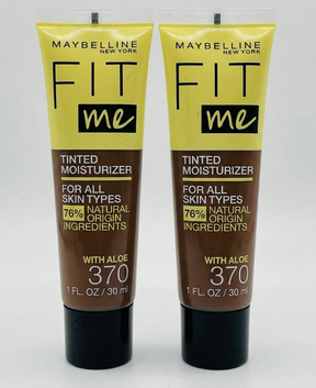 2x Maybelline Fit Me® Tinted Moisturizer Natural Coverage Face Makeup - 370