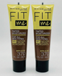 2x Maybelline Fit Me® Tinted Moisturizer Natural Coverage Face Makeup - 370