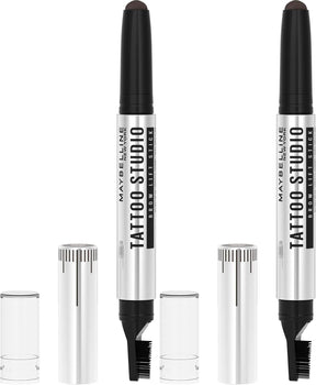 2x Maybelline Tattoo Studio Brow Lift Stick in 260 Deep Brown